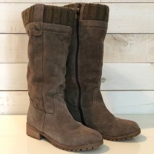 Bjorndal suede boots with Sherpa lining